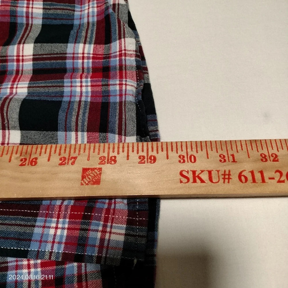 Simply Southern Men's Sz XXL Shirt Plaid Preppy Button Up Pockets Long Sleeves - Picture 8 of 9